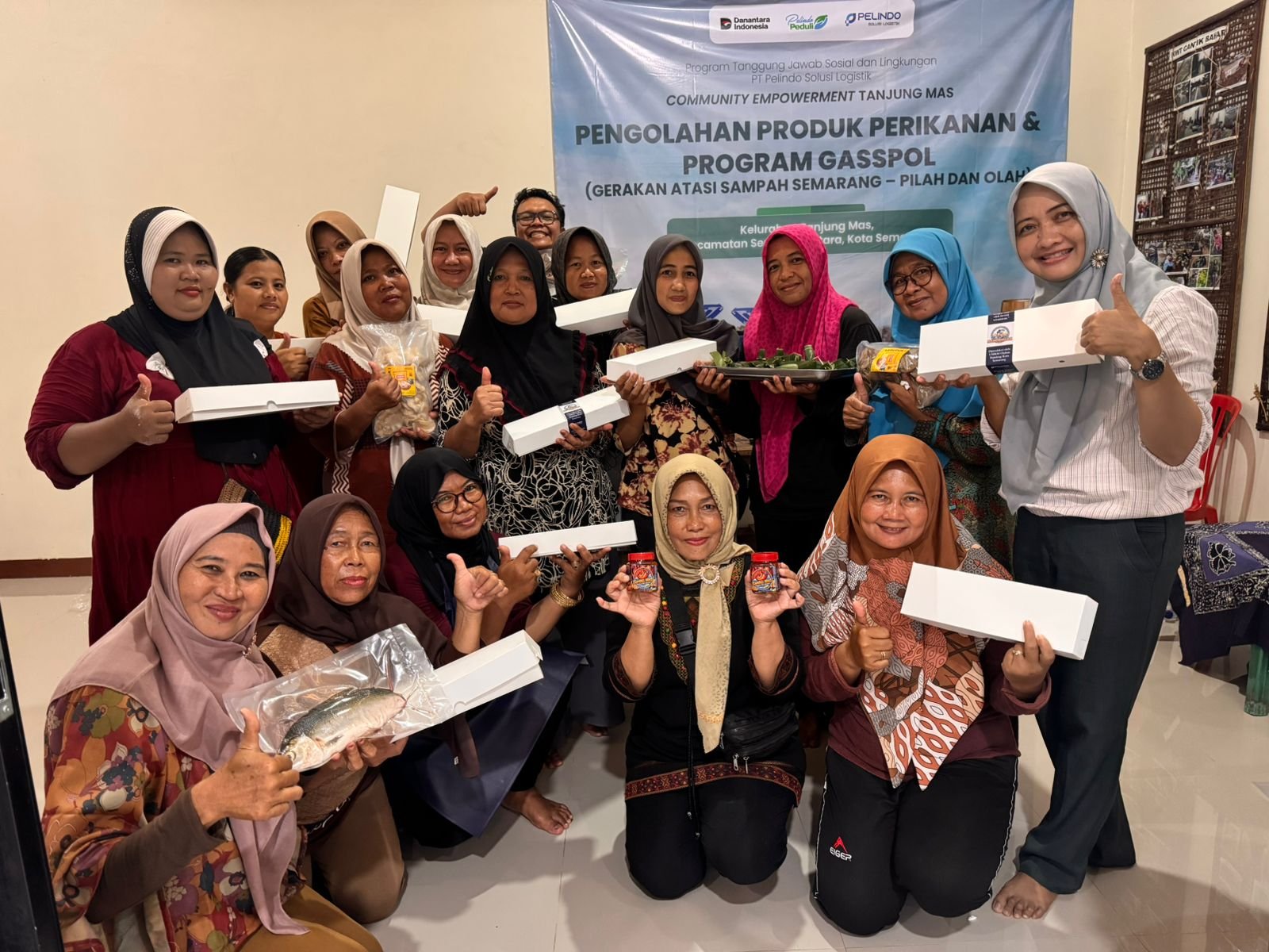 PT Pelindo Solusi Logistik Dorong Pemberdayaan Masyarakat Pesisir melalui Program TJSL Community Empowerment Tanjung Mas - Teropong Rakyat