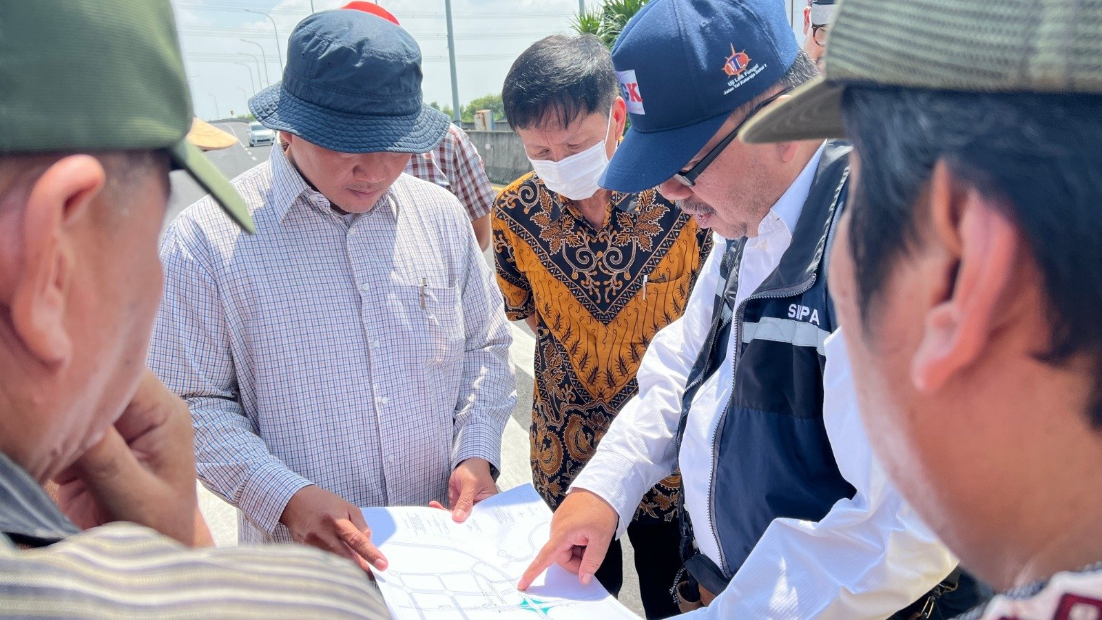 Peninjauan Lokasi Simpang JLLB-FOTL Surabaya PT Akses Pelabuhan Indonesia