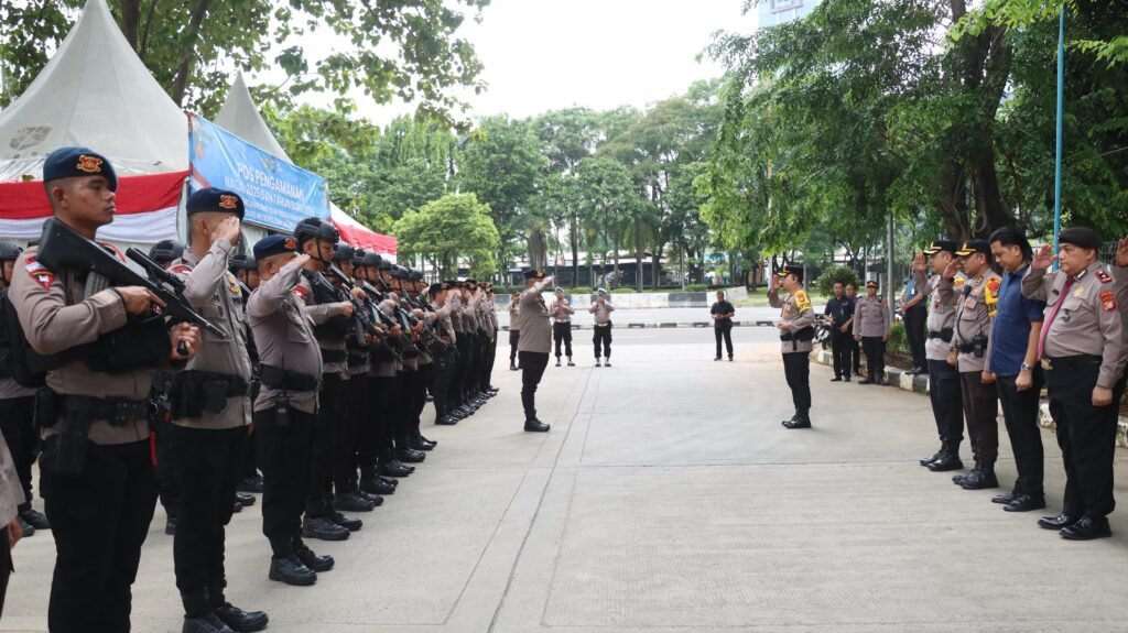 Polsek Kemayoran Siapkan Beberapa Pos Pam dalam Pengamanan Perayaan Malam Tahun Baru - Teropong Rakyat