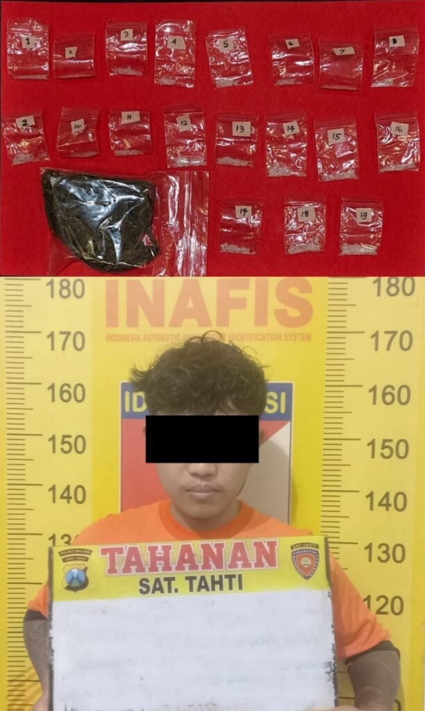 Lagi! Satresnarkoba Polres Malang Bongkar Peredaran 19 Poket Sabu dan Ganja di Bululawang - Teropong Rakyat