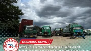 Garasi Truk Kontainer Menjamur di Jalan Sempit Marunda, Warga: Ini Negara atau Wilayah Bebas Hukum?