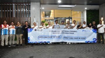 Last Call Kapal ‘Tanto Salam’ dan First Call ‘Tanto Saudara’ Jadi Sorotan Perayaan Pergantian Tahun di Pelabuhan Tanjung Priok