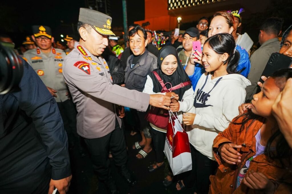 Kapolri Turun Langsung ke HI, Cek Pengamanan Tahun Baru hingga Sapa Masyarakat - Teropong Rakyat