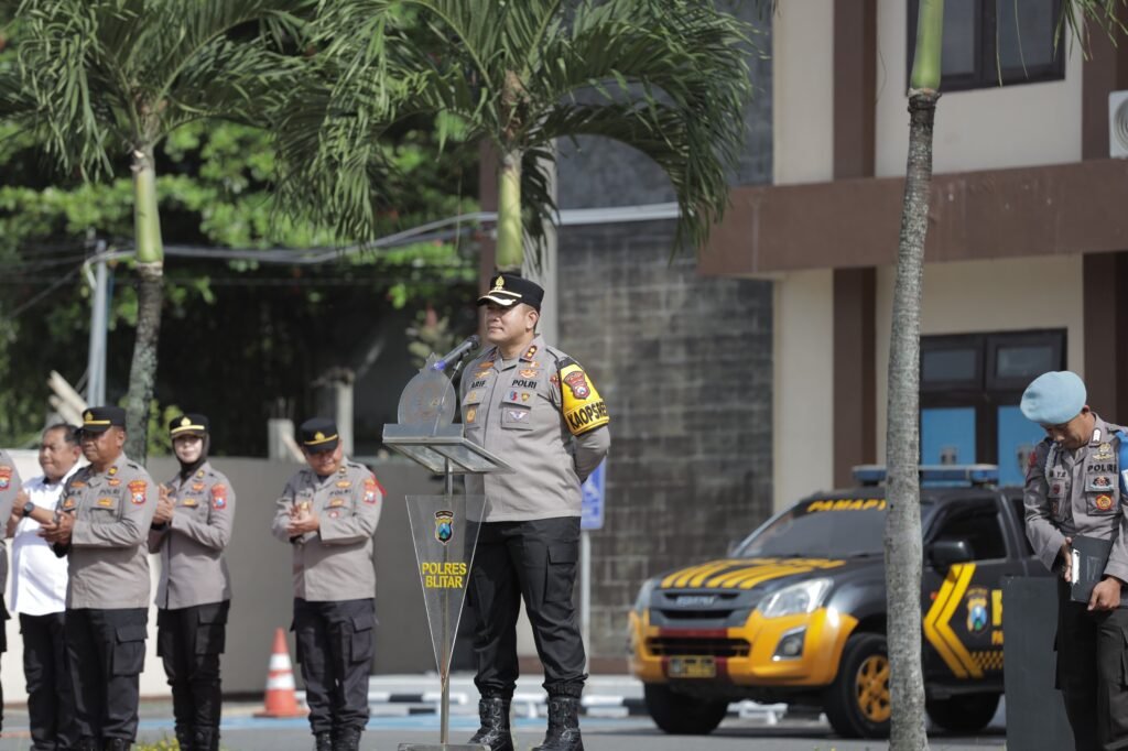 Polres Blitar Masuk 55 Satuan Kerja Polri Berpredikat WBK Tahun 2025 - Teropong Rakyat