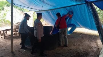 Awal Tahun 2026, Polisi Musnahkan Arena Judi Sabung Ayam di Kalipare Malang