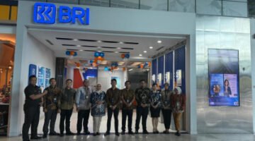 BRI Luncurkan Logo Rebranding di Kantor Kas Terminal 3 Bandara Soekarno-Hatta