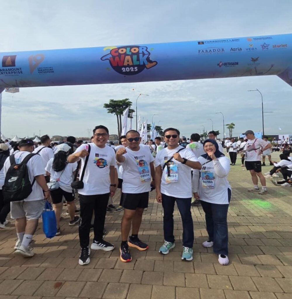 Insan BRILiaN BRI Kebon Jeruk Meriahkan Color Walk 2025 Anniversary Paramount Enterprise - Teropong Rakyat
