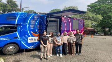 Perluas Akuisisi Merchant Digital, BRI KC Jakarta Jelambar Jalin Kerja Sama dengan Ebuzz di Pringgodani Golf Driving Range