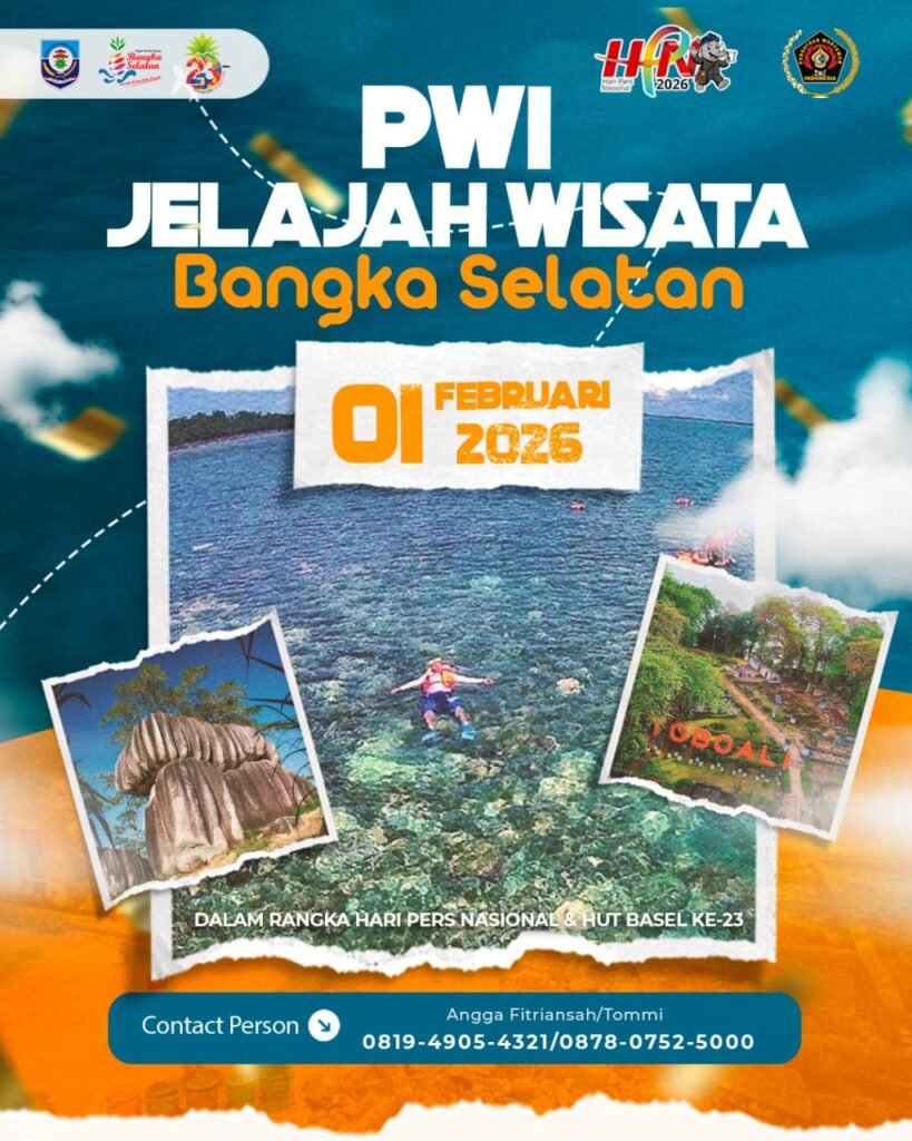 Sambut HPN 2026, PWI Bangka Selatan Ajak Wartawan Jelajah Wisata Basel - Teropong Rakyat