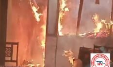 Tabung Gas Meledak Saat Memasak, Rumah Makan Padang di Bogor Ludes Terbakar