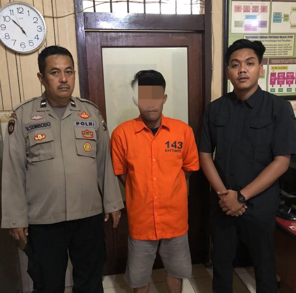 Polsek Semampir Amankan Tersangka Copet di Komplek Wisata Religi Sunan Ampel - Teropong Rakyat