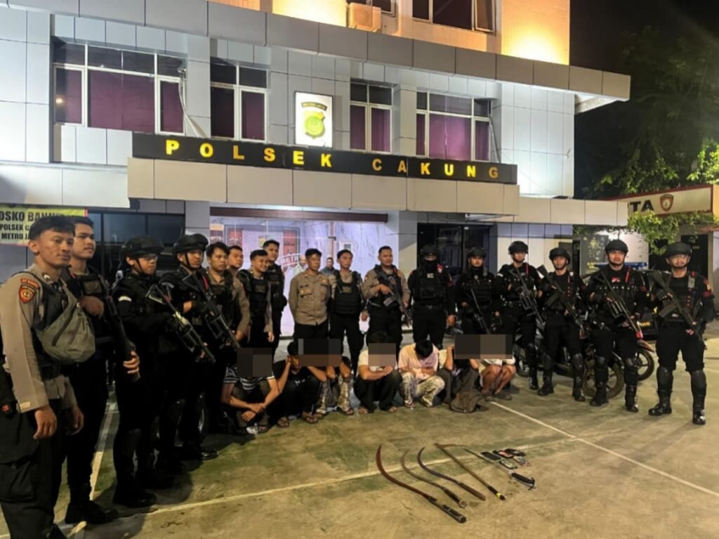 Brimob Polda Metro Jaya dan Polres Metro Jakarta Timur Kembali Gagalkan Rencana Aksi Tawuran - Teropong Rakyat