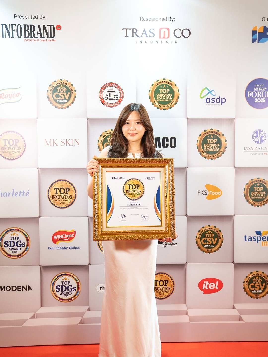 Harlette Beauty Raih Top Innovation Choice Award 2025 - Teropong Rakyat