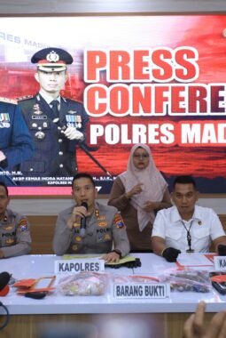 Polres Madiun Amankan Komplotan Pembobol Toko Lintas Daerah