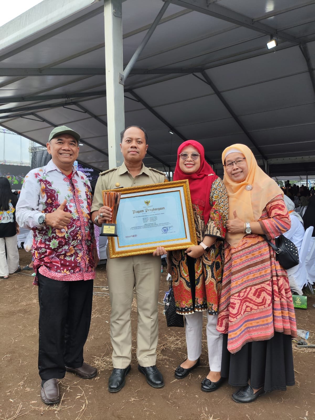Kelurahan Sunter Agung Raih Juara III dalam Lomba Kelurahan Award 2025.