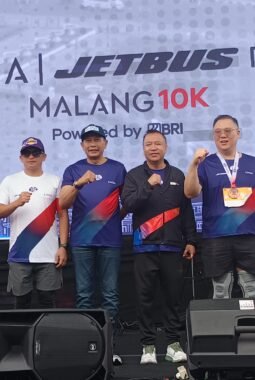 Dandim 0833 Kota Malang Dampingi Wali Kota di Emba Run, Dorong Gaya Hidup Sehat Masyarakat