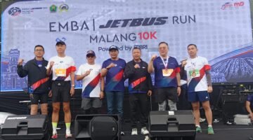 Dandim 0833 Kota Malang Dampingi Wali Kota di Emba Run, Dorong Gaya Hidup Sehat Masyarakat