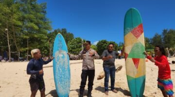 Libur Long Weekend, Polres Malang Tingkatkan Patroli di Tempat Wisata Pantai