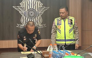 Perkuat Sinergitas, Senkom Mitra Polri dan Korlantas Polri Teken PKS Fungsi Lalu Lintas