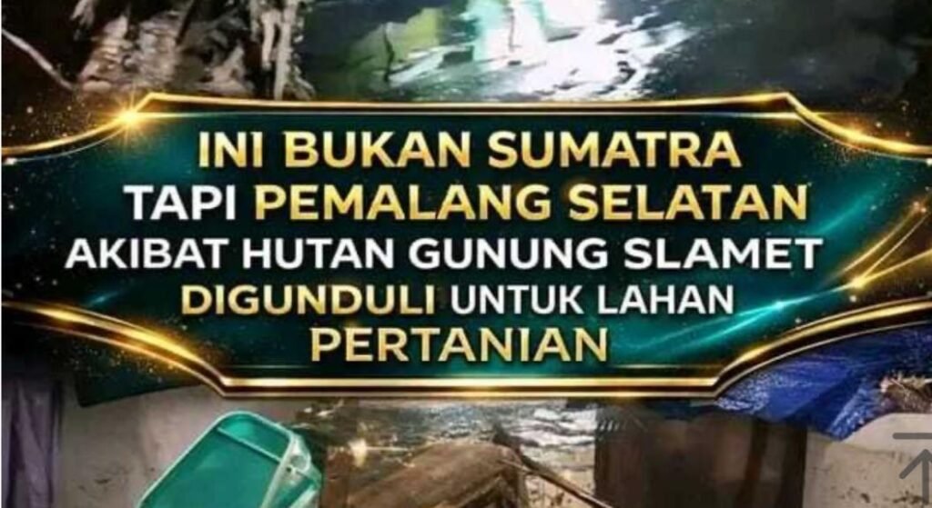 Portal Berita Indonesia dan Dunia Terkini Hari Ini, Update Harian Terbaru, Terlengkap, Tajam, Aktual dan Berimbang. Banjir Bandang Terjang Pemalang Selatan, Akses Pulosari–Moga Terputus Total - Teropong Rakyat