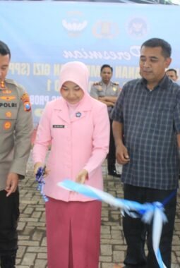 Polres Probolinggo Wujudkan Generasi Sehat Resmikan Dapur SPPG