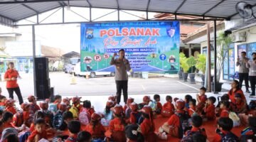 Polisi Sahabat Anak : Polres Madiun Edukasi Tertib Lalin Sejak Dini