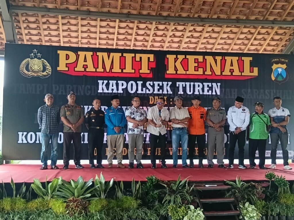Senkom Mitra Polri Kecamatan Turen Hadiri Acara Pamit Kenal Kapolsek Turen - Teropong Rakyat
