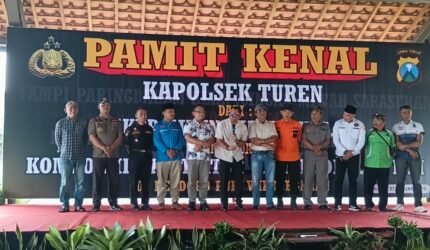 Senkom Mitra Polri Kecamatan Turen Hadiri Acara Pamit Kenal Kapolsek Turen - Teropong Rakyat
