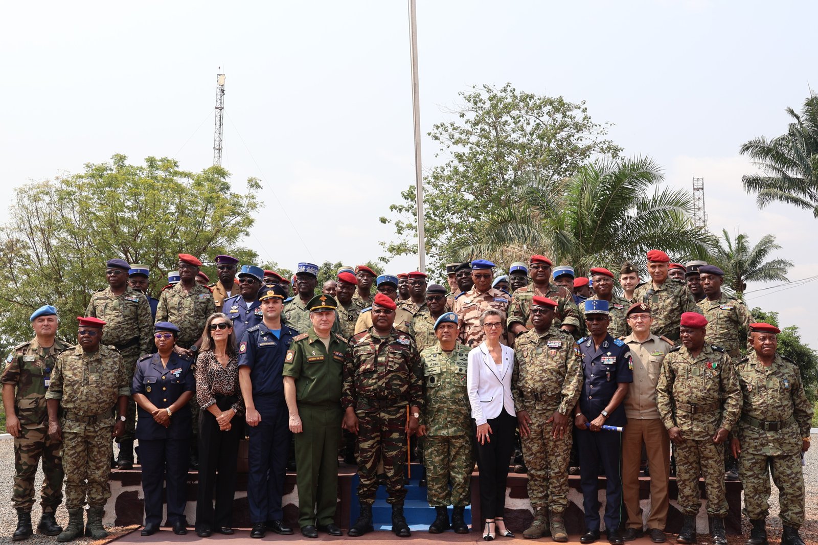 DFC MINUSCA Mayjend TNI M. Asmi Dorong Sinergi Keamanan untuk Sukses Pemilu Afrika Tengah - Teropong Rakyat