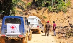 Jalanan Ekstrem Tak Hentikan Langkah Tim PMI Jakarta Utara Operasikan Layanan di Kecamatan Pining Gayo Lues