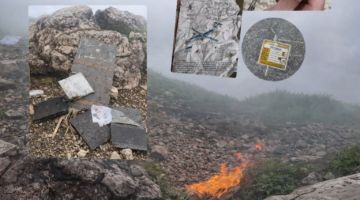 Serpihan Pesawat ATR 42-500 Ditemukan di Lereng Puncak Bulusaraung