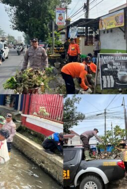 Forkopimcam Pakisaji Kompak Bersihkan Lingkungan Lewat Program Indonesia ASRI