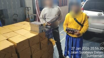 Patroli Malam Bea Cukai Malang Bongkar Peredaran 238 Ribu Batang Rokok Ilegal