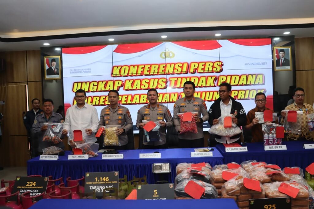 Sindikat Gas Oplosan Dibongkar, Polres Pelabuhan Tanjung Priok Sita 2.301 Tabung - Teropong Rakyat