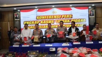 Sindikat Gas Oplosan Dibongkar, Polres Pelabuhan Tanjung Priok Sita 2.301 Tabung
