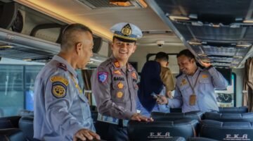 Operasi Keselamatan Semeru 2026 Polres Jember Ramp Check dan Periksa Kesehatan Awak Bus