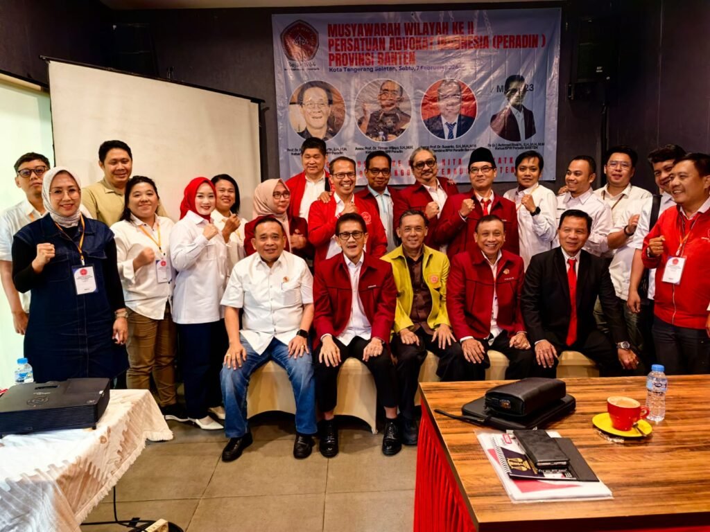 Ahmad Rivai Kembali Pimpin BPW Peradin Banten, Muswil II Tegaskan Soliditas Organisasi - Teropong Rakyat