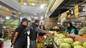 Jelang Ramadan, Satgas Pangan Polres Madiun Kota Pantau Bapokting