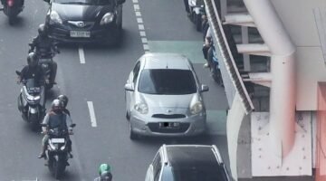 Pengawasan Ganjil Genap ETLE Drone Patrol Presisi Korlantas Polri Mengudara di Ruas Strategis Ibu Kota