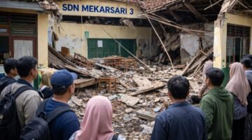 Ruang Kelas SDN Mekarsari 3 Ambruk, Penggunaan Dana BOS dan Pengawasan Disdik Disorot