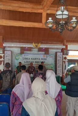 Koramil Bantur Tegaskan Komitmen Dukung Program Kesehatan dalam Lokakarya Mini Lintas Sektoral