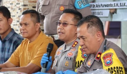 Sat Reskrim Polres Batu ringkus Dua Pembobol Brankas emas di Tlekung - Teropong Rakyat