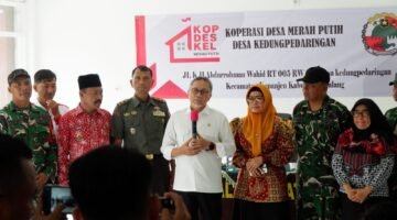 Wujudkan Generasi Sehat, Kasdim 0818 Kawal Peninjauan Program MBG oleh Menko Pangan di Kab. Malang