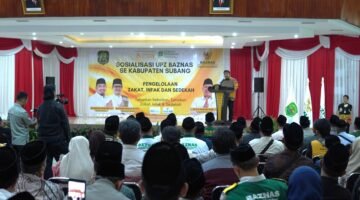 Bupati Subang Hadir Pengukuhan UPZ Baznas Yang Amanah Berintegritas