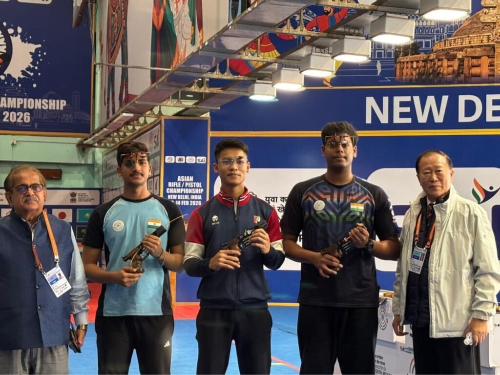 Prestasi Gemilang Anggota Polri: Briptu Muhamad Fawwaz Aditia Farrel Raih Medali Emas dan Pecahkan Rekor Dunia di Ajang Asian Rifle/Pistol Chqmpion 2026 India - Teropong Rakyat