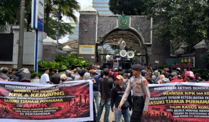 Elemen PANDI Desak KPK Dan Kejagung Usut Dugaan Keterlibatan Ahok Dalam Dugaan Korupsi Minyak Mentah - Teropong Rakyat