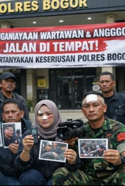 Kasus Dugaan Penganiayaan Wartawan dan Anggota TNI Jalan di Tempat, Publik Soroti Kinerja Polres Bogor