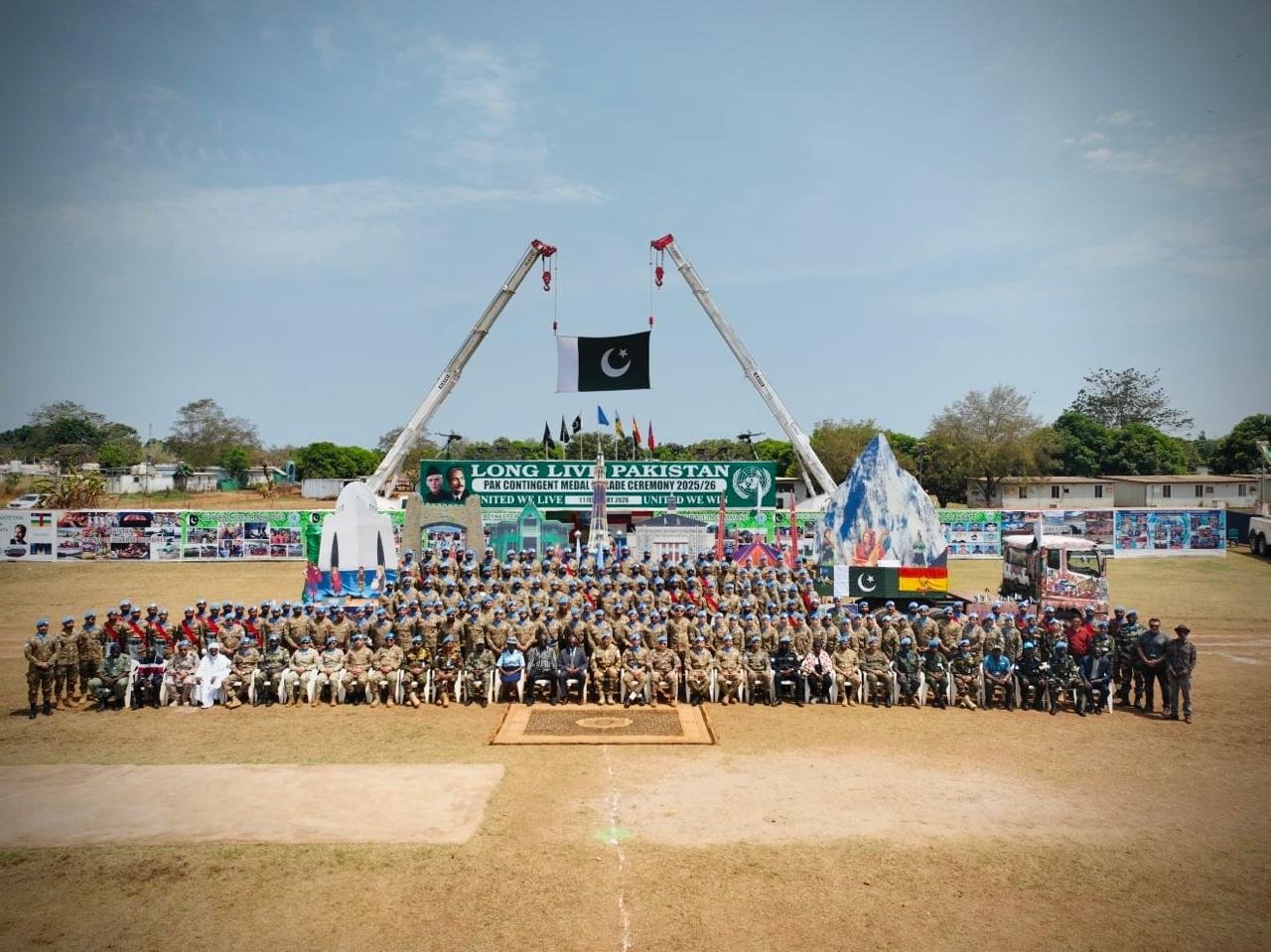 Mayjen TNI Maychel Asmi Pimpin Medal Parade PAKBATT-11, Tegaskan Komitmen Perdamaian Dunia - Teropong Rakyat