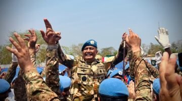 Mayjen TNI Maychel Asmi Pimpin Medal Parade PAKBATT-11, Tegaskan Komitmen Perdamaian Dunia