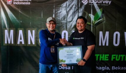 Perkuat Ketahanan Ekosistem Muara Beting, SUCOFINDO Tanam 5.000 Bibit Mangrove - Teropong Rakyat